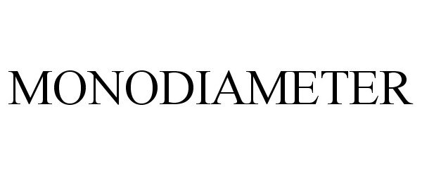 Trademark Logo MONODIAMETER