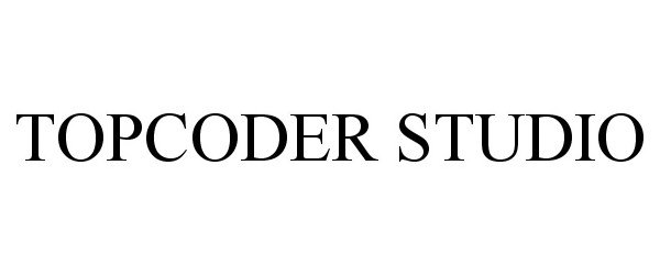 Trademark Logo TOPCODER STUDIO
