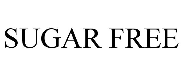 Trademark Logo SUGAR FREE