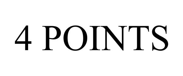 Trademark Logo 4 POINTS