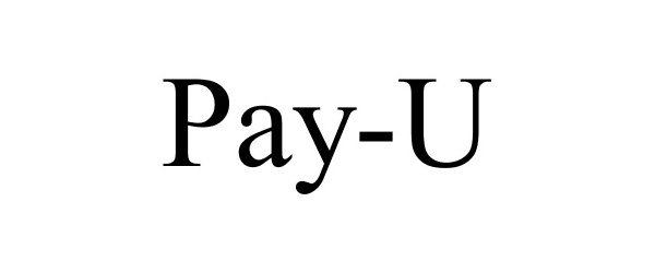 Trademark Logo PAY-U