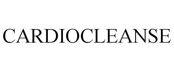 Trademark Logo CARDIOCLEANSE