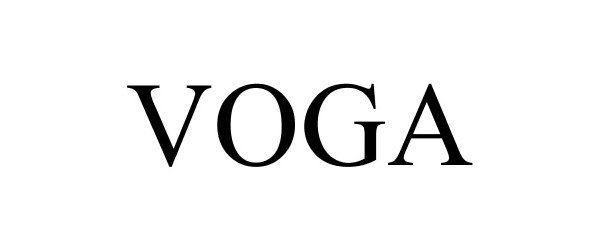 Trademark Logo VOGA