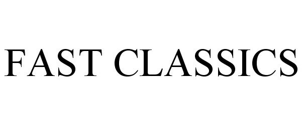  FAST CLASSICS