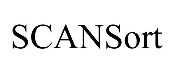 Trademark Logo SCANSORT