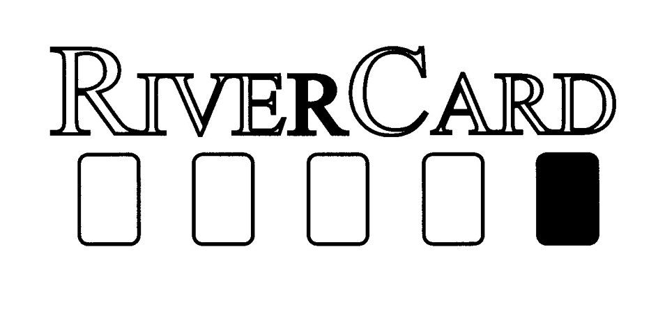 Trademark Logo RIVER CARD