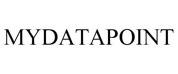 Trademark Logo MYDATAPOINT