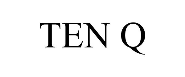 Trademark Logo TEN Q