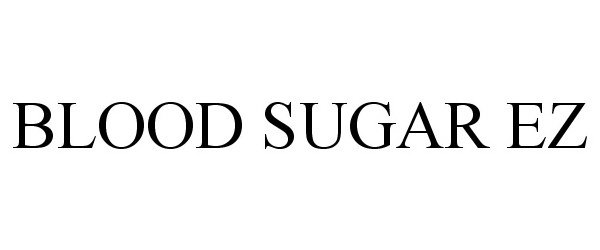  BLOOD SUGAR EZ