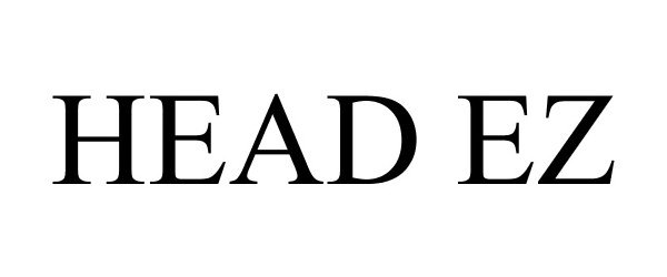 Trademark Logo HEAD EZ