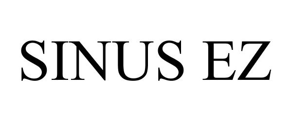 Trademark Logo SINUS EZ