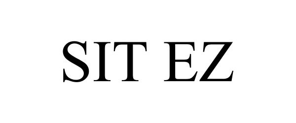Trademark Logo SIT EZ