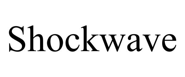 Trademark Logo SHOCKWAVE