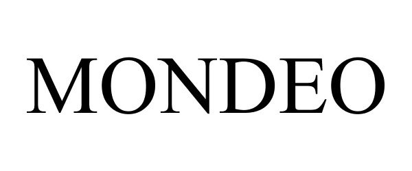 Trademark Logo MONDEO