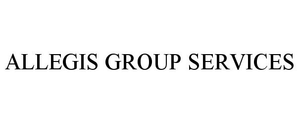  ALLEGIS GROUP SERVICES