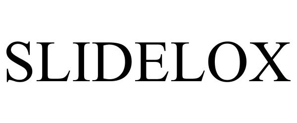 Trademark Logo SLIDELOX