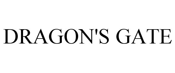 Trademark Logo DRAGON'S GATE