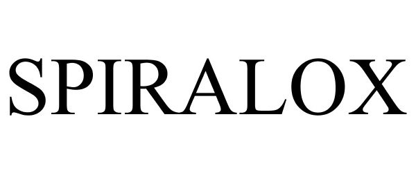 Trademark Logo SPIRALOX