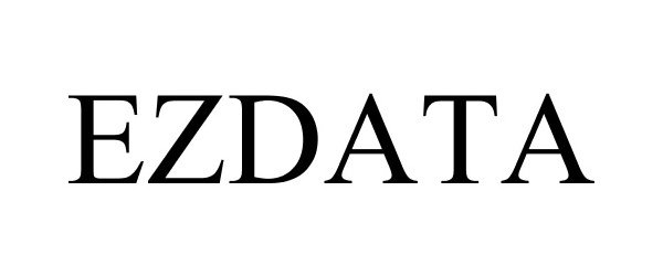 Trademark Logo EZDATA