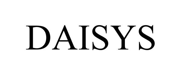 Trademark Logo DAISYS