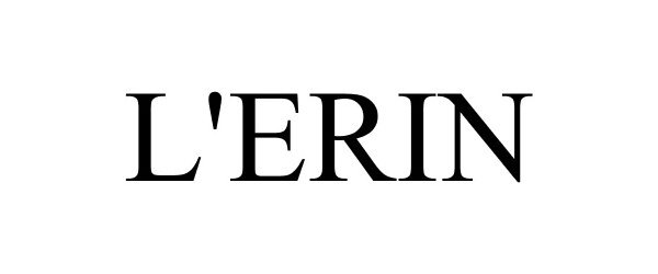 Trademark Logo L'ERIN