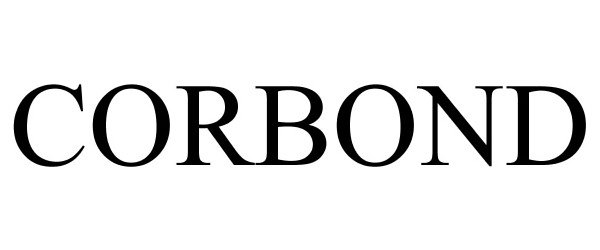 Trademark Logo CORBOND