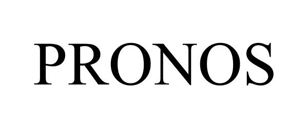 Trademark Logo PRONOS