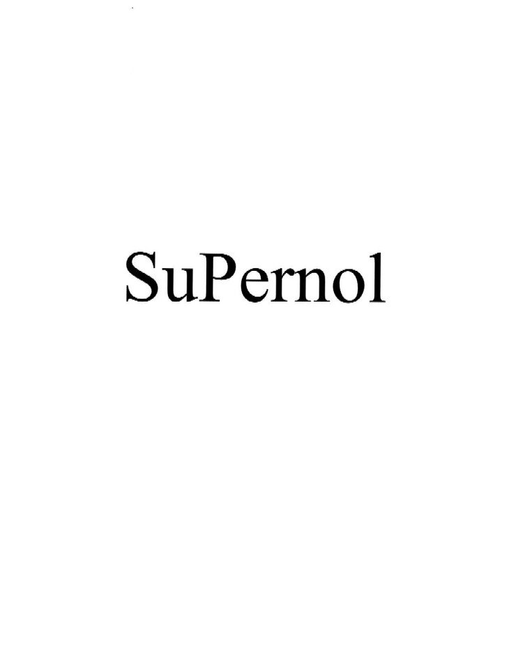 Trademark Logo SUPERNOL