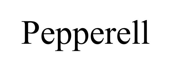 Trademark Logo PEPPERELL