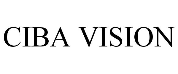 CIBA VISION