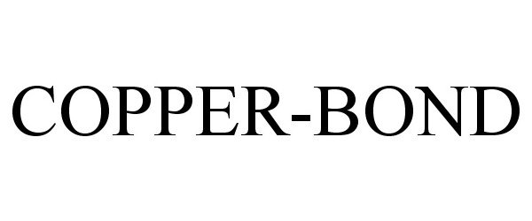 Trademark Logo COPPER-BOND