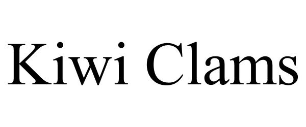  KIWI CLAMS