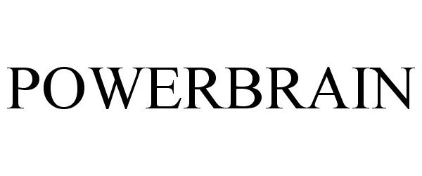 Trademark Logo POWERBRAIN