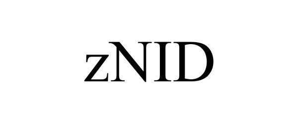 Trademark Logo ZNID