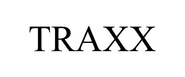 Trademark Logo TRAXX