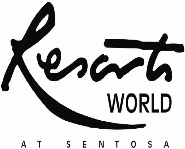 Trademark Logo RESORTS WORLD AT SENTOSA
