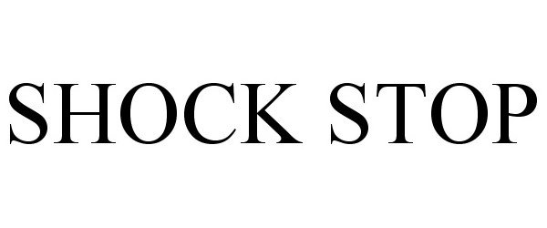 Trademark Logo SHOCK STOP