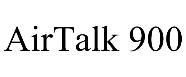 Trademark Logo AIRTALK 900