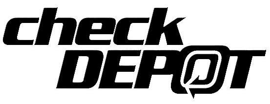 Trademark Logo CHECK DEPOT