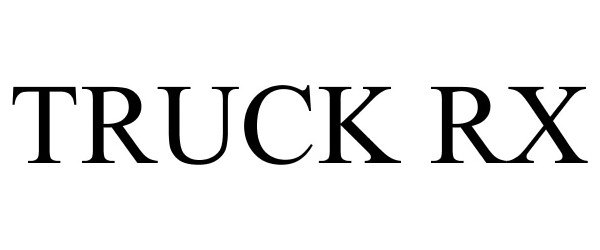 Trademark Logo TRUCK RX