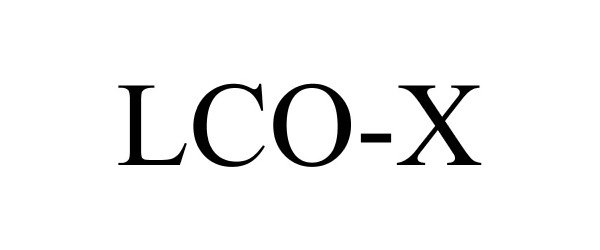  LCO-X