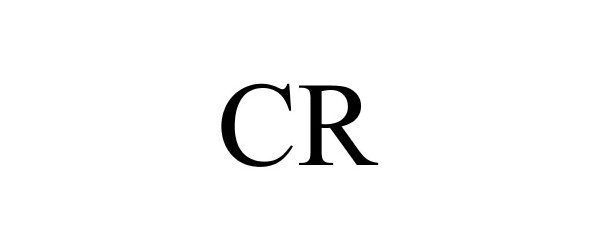 Trademark Logo CR