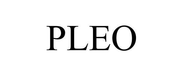 Trademark Logo PLEO