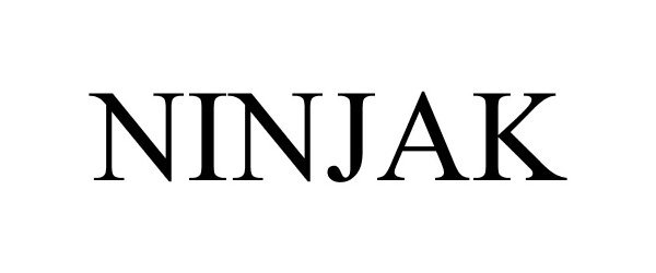 Trademark Logo NINJAK
