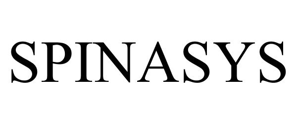 Trademark Logo SPINASYS