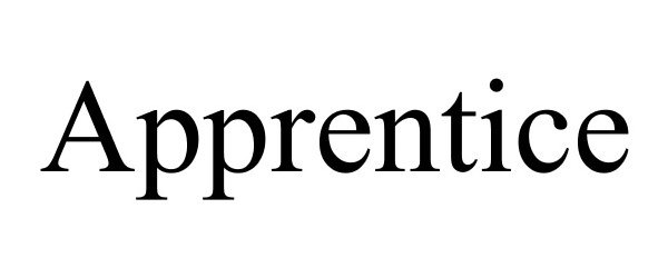 Trademark Logo APPRENTICE