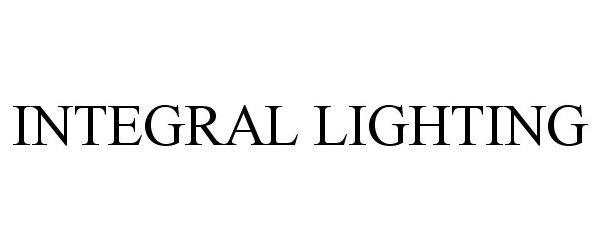  INTEGRAL LIGHTING