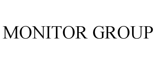 Trademark Logo MONITOR GROUP