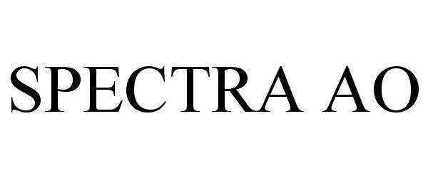 Trademark Logo SPECTRA AO