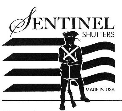 Trademark Logo SENTINEL SHUTTERS MADE IN USA